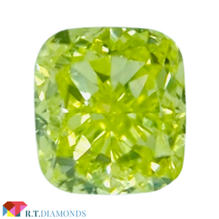 FANCY INTENSE GREEN YELLOW 0.200ct X