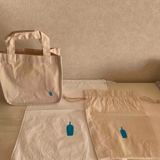 ブルーボトルコーヒー(Blue Bottle Coffee)のflat45様専用　ブルーボトルコーヒートートバッグ　プチバトーバッグ　２点(ショップ袋)