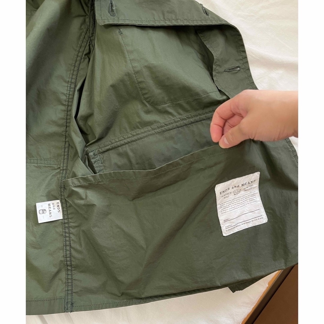 ENDS and MEANS Hunting Jacket WOODSGREEN ENDS and MEANS Hunting Jacket WOODSGREEN