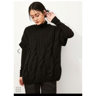 アダムエロぺ(Adam et Rope')のADAM ET ROPÉ  【MIRSTORES】V-NECK VEST(ニット/セーター)