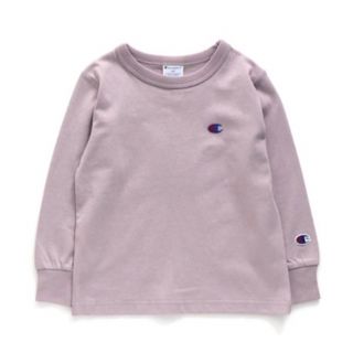 チャンピオン(Champion)の【新品未使用】BREEZE チャンピオン　長袖　Tシャツ 120 パープル(Tシャツ/カットソー)