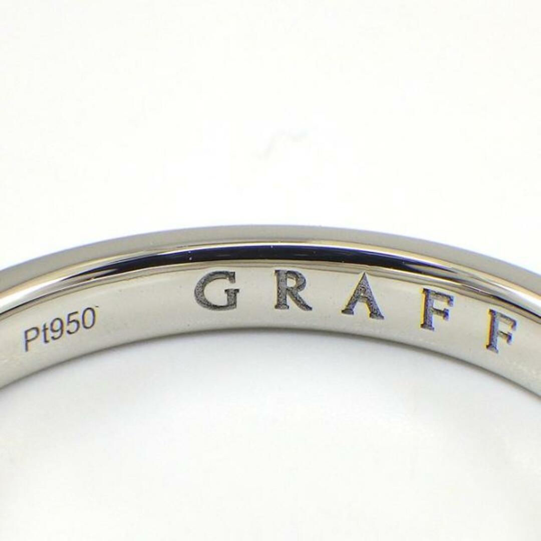 グラフ Graff GRAFF リング Dシェイプ ウェディング バンド 3mm RGR365 クラシック PT950 18号