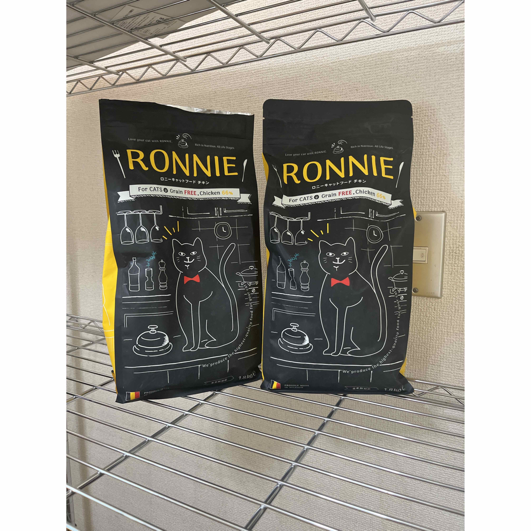 ロニーキャットフード チキン 1.8kg グレインフリー RONNIE その他のペット用品(ペットフード)の商品写真