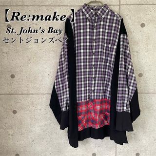 【値下げ中】re:make shirt -USリメイクシャツジャケット-(シャツ)