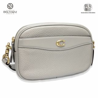 コーチ(COACH)の(SALE)コーチ レザー カメラバッグ 斜め掛け ショルダーバッグ DoveGrey グレー CC386 肩掛け クロスボディ レディース COACH【新品】【未使用】【丸正質舗】【質屋】【ブリルトワーゼ】（M211872h)(ショルダーバッグ)