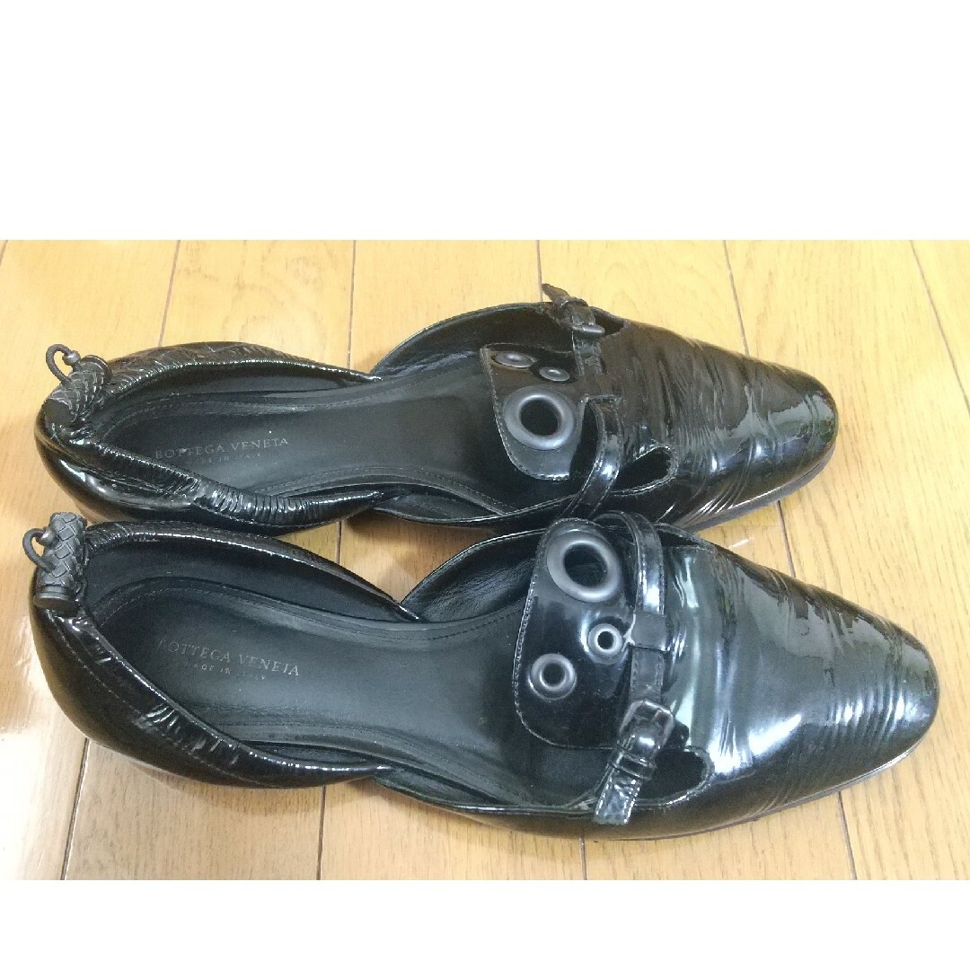 ☆新品☆ ボッテガヴェネタ フラット パンプス エナメル