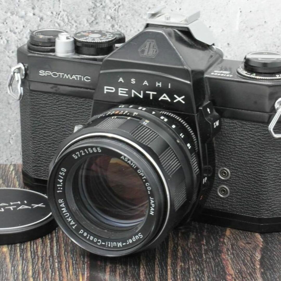 極美品・完動品★ ペンタックス SP ブラック／SMC TAKUMAR 50mm