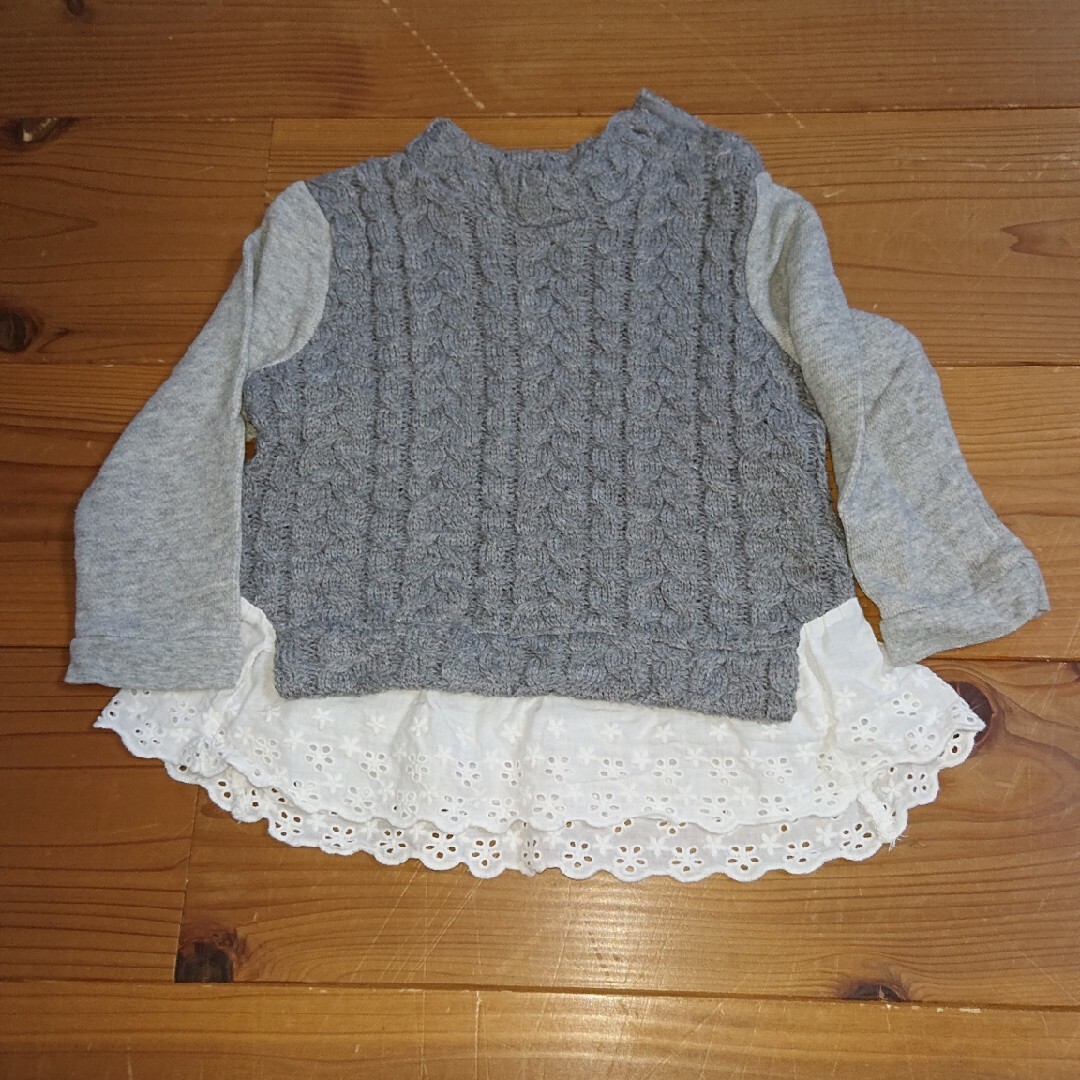 WILL MERY(ウィルメリー)の女の子 トップスセット キッズ/ベビー/マタニティのキッズ服女の子用(90cm~)(ニット)の商品写真