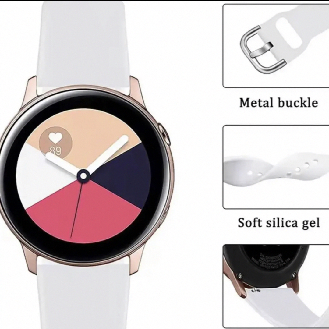 お値下げ可能❣️ 腕時計バンドシリコンバンド防水ソフト交換多色選択腕時計 ベルト レディースのファッション小物(腕時計)の商品写真