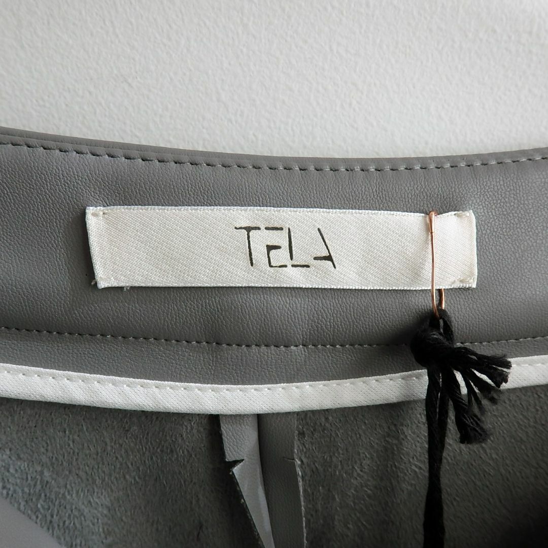 TELA(テラ)のN_11【新品】 定価34,100円在庫1点　TELA　エコレザースカート レディースのスカート(ロングスカート)の商品写真