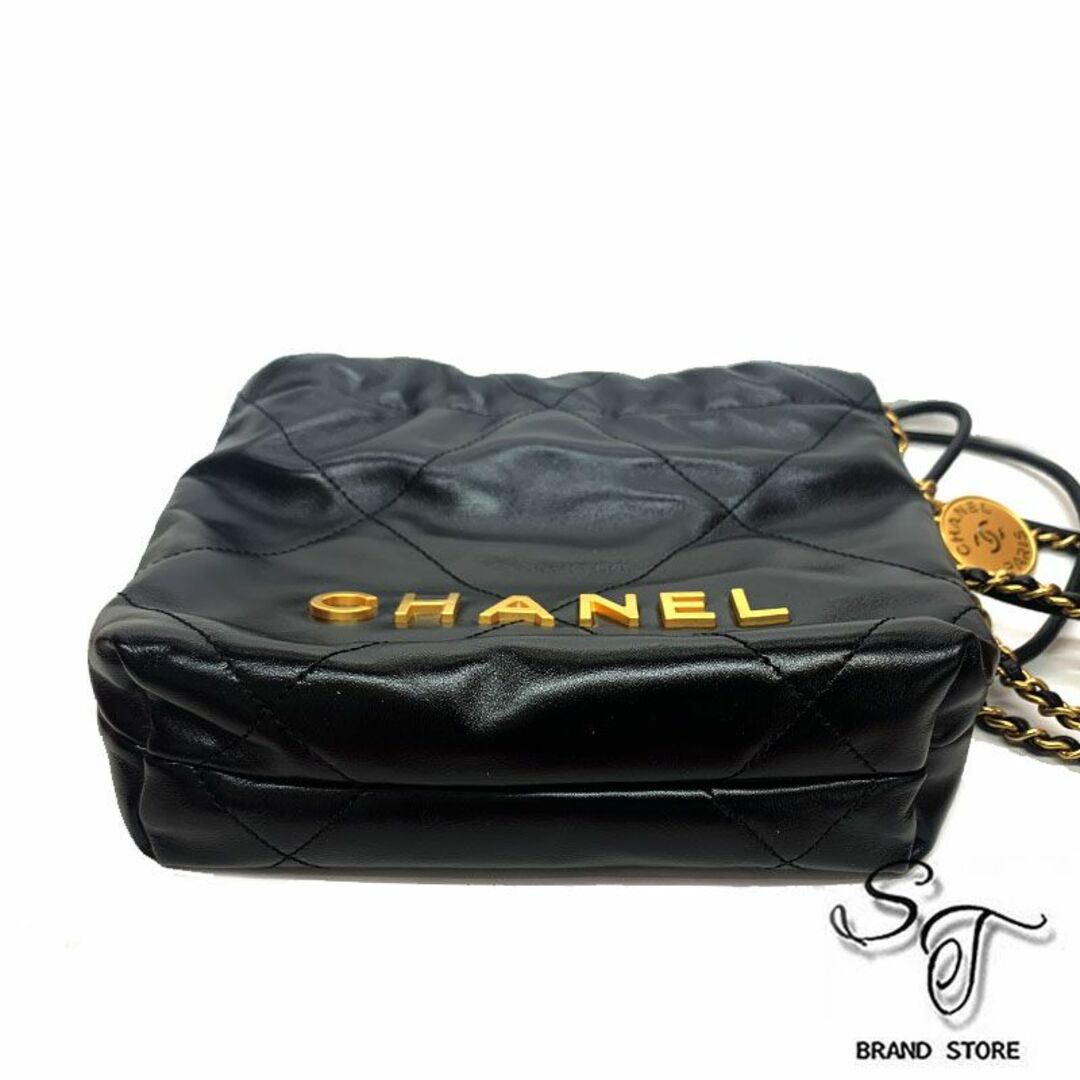 CHANEL - シャネル シャネル22 ミニハンドバッグ シャイニーカーフ CHANEL - シャネル シャネル22 ミニハンドバッグ シャイニーカーフ