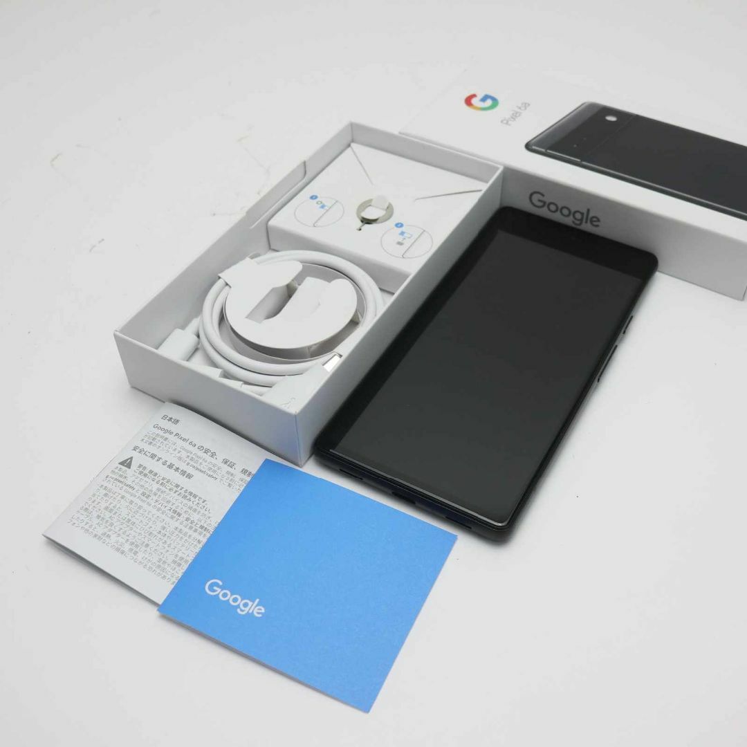 超美品 au Google Pixel 6a チャコール