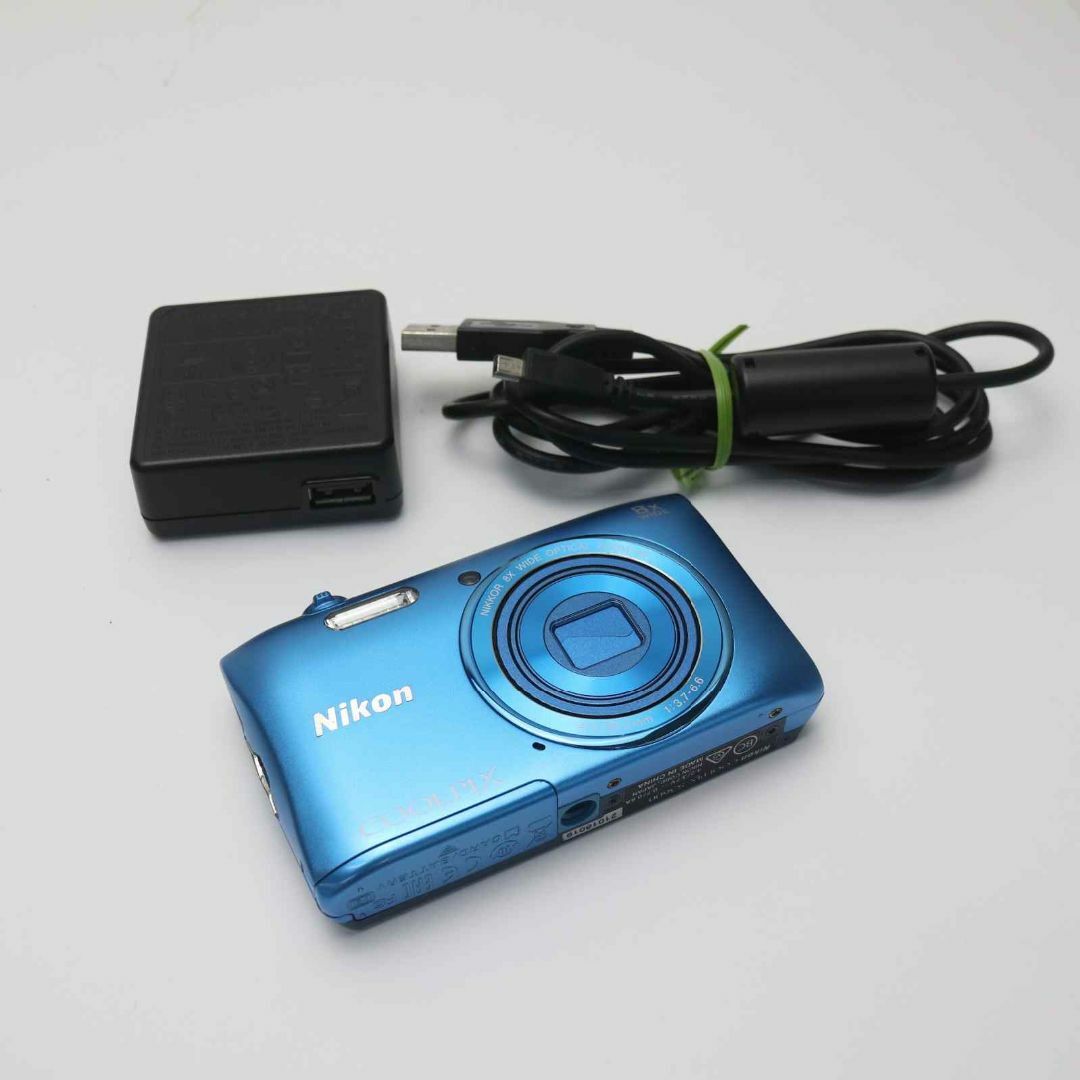 動作確認済・転送特典付き】Nikon COOLPIX S3600 BLUE - デジタルカメラ