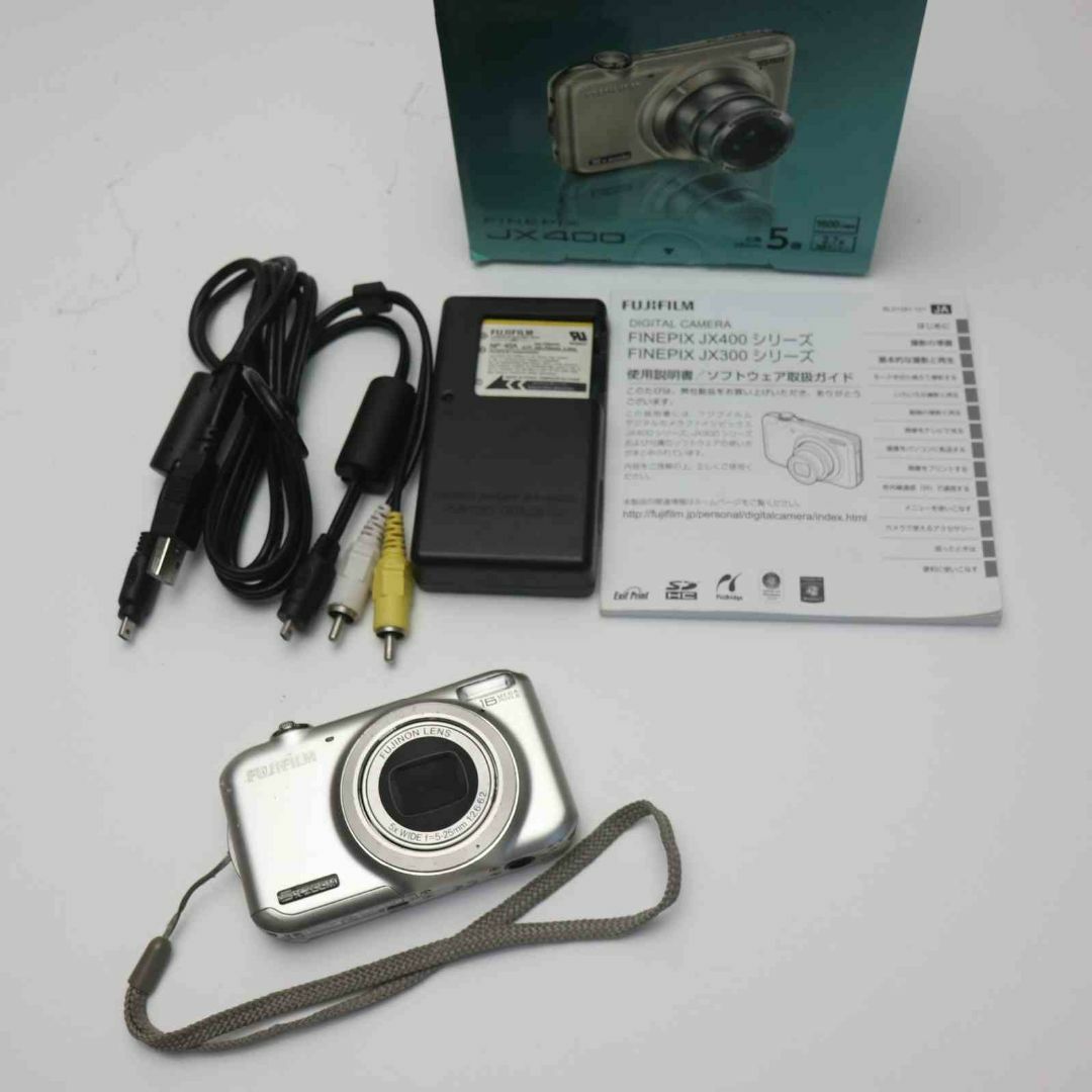 ■美品■ FUJIFILM FINEPIX JX400 ≪純正レザーケース付≫