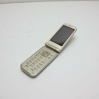 シャープ(SHARP)の新品同様 202SH PANTONE ゴールド M333(携帯電話本体)