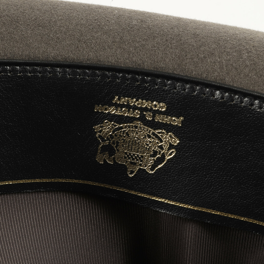 NEIGHBORHOOD(ネイバーフッド)のNEIGHBORHOOD ネイバーフッド ハット サイズ:M 150周年モデル STETSON ステットソン ラビットファー 中折れハット STETSON / R-HAT 16AW ダークブラウン 帽子 コラボ【メンズ】 メンズの帽子(ハット)の商品写真