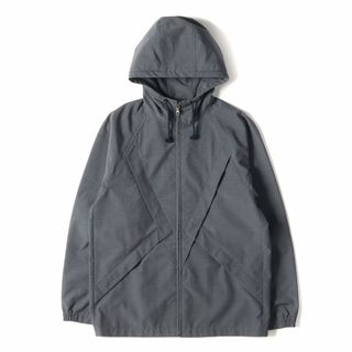 ポールスミス(Paul Smith)のPaul Smith ポールスミス ジャケット サイズ:L ポリ コットン フルジップ フード ジャケット 184221 グレー アウター ブルゾン シンプル カジュアル ブランド 日本製【メンズ】【中古】(ブルゾン)