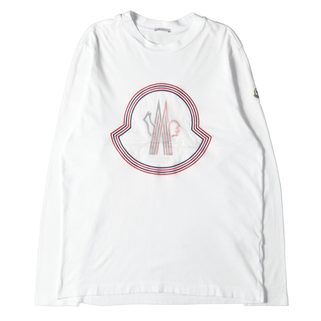 MONCLER　Tシャツ　白　メンズMサイズ