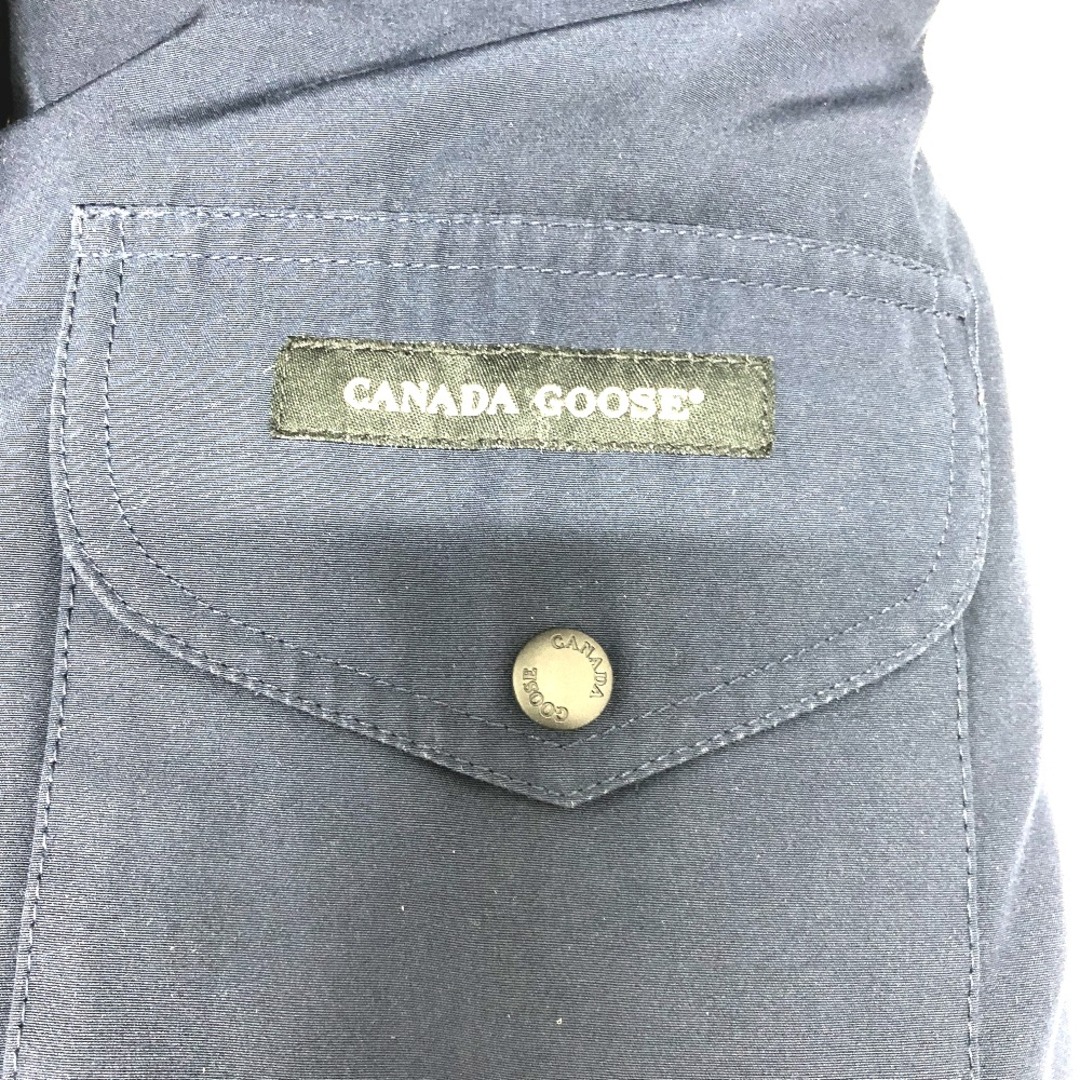 CANADA GOOSE(カナダグース)のカナダグース CANADA GOOSE トリリウムパーカー 6550LA ファー フード アウター ダウンジャケット ポリエステル ネイビー レディースのジャケット/アウター(ダウンジャケット)の商品写真