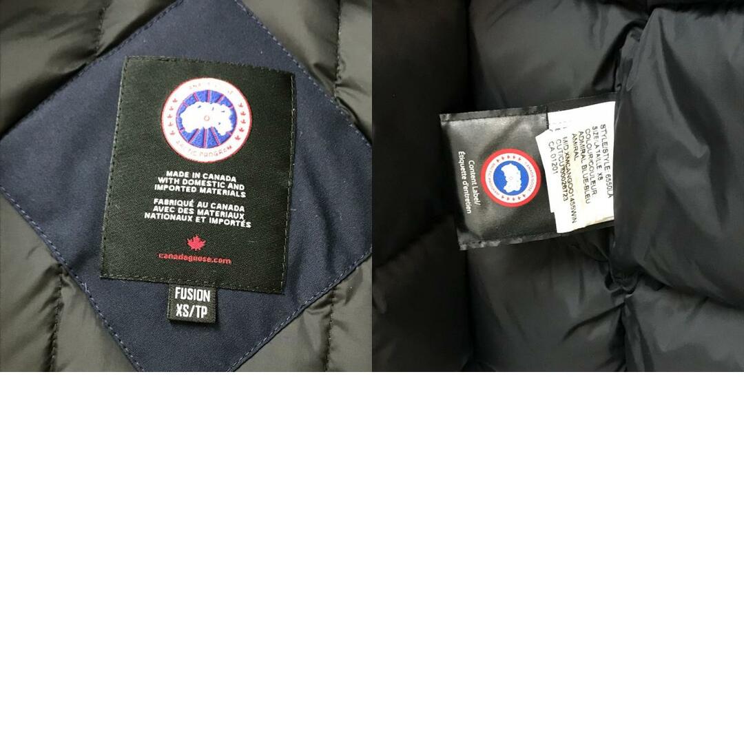 CANADA GOOSE(カナダグース)のカナダグース CANADA GOOSE トリリウムパーカー 6550LA ファー フード アウター ダウンジャケット ポリエステル ネイビー レディースのジャケット/アウター(ダウンジャケット)の商品写真