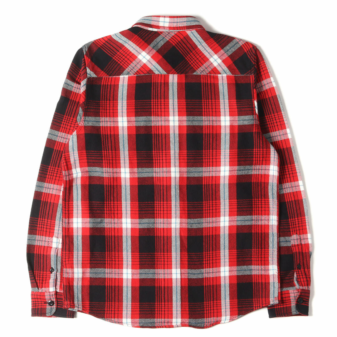 Carhartt WIP カーハート ワークインプログレス シャツ サイズ:M チェック レギュラーフィット ヘビー フランネル シャツ L/S LAWLER SHIRT トップス カジュアルシャツ 長袖 regular ヘビネル レッド ブラック ホワイト ワーク 【メンズ】 1