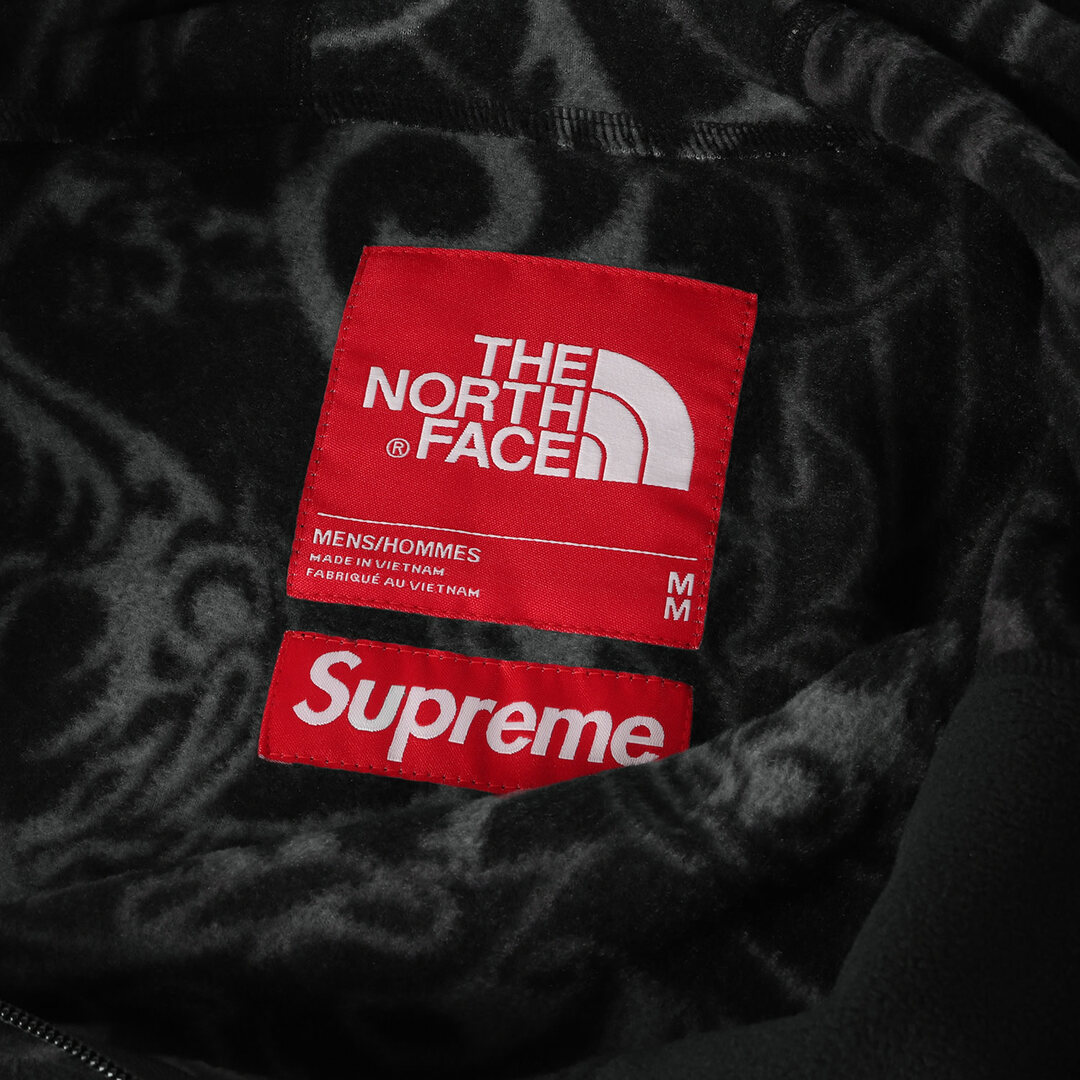 Supreme シュプリーム ジャケット サイズ:M 22AW THE NORTH FACE コラボ Steep Tech ドラゴン柄 プルオーバー フリース ジャケット Steep Tech Fleece Pullover ブラックドラゴン アウター ブルゾン アウトドア ブランド 【メンズ】 2