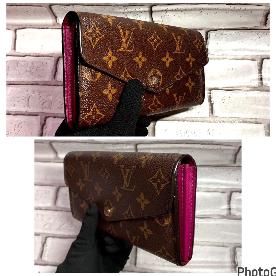 LOUIS VUITTON - 極美品 ルイヴィトン 長財布 ポルトフォイユ サラ