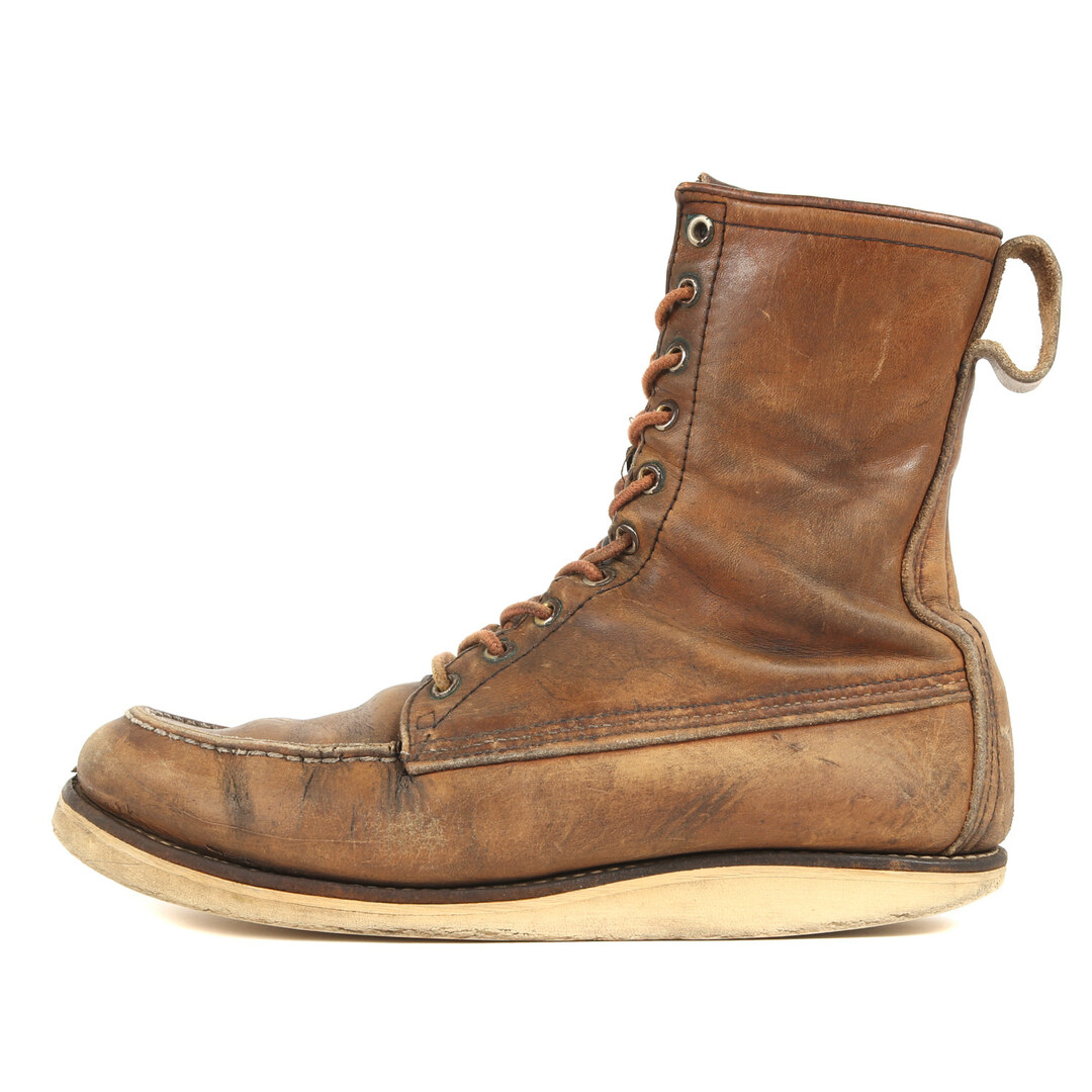 Red Wing レッド ウィング サイズ:27.5cm 80s 四角犬タグ 877 ロング アイリッシュセッター ブーツ Irish Setter オロイジナル US9.5 D アメリカ製 アメカジ ワーク シューズ 靴 ブランド【メンズ】