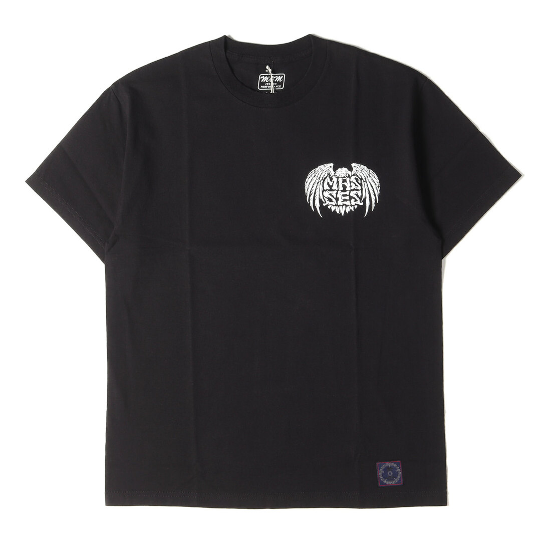 マシスMASSES エム&エム M&M ロゴ Tシャツ Logo Tee