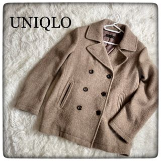 ユニクロ(UNIQLO)の【美品】UNIQLO レディース　ピーコート　size LL(ピーコート)