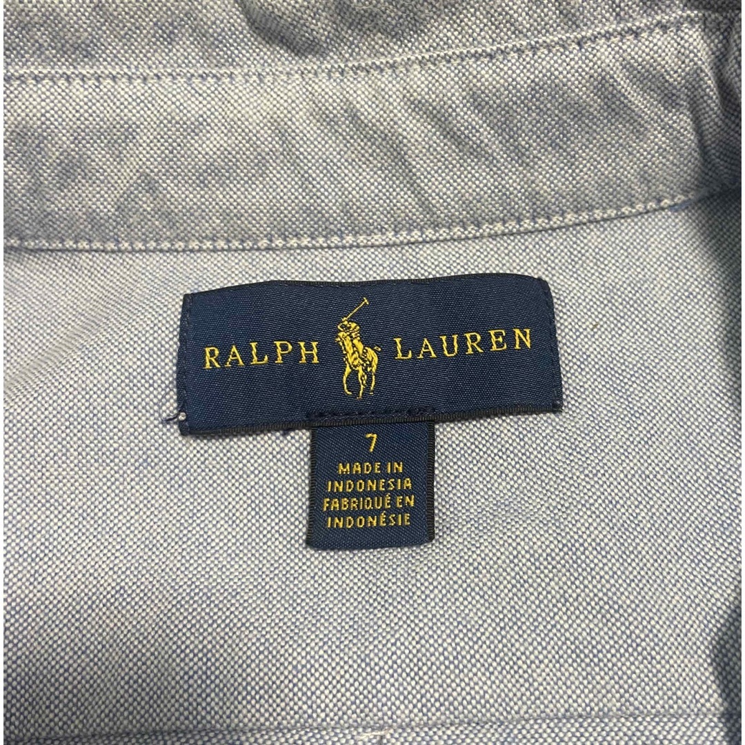 Ralph Lauren(ラルフローレン)のラルフローレン  キッズ　ボタンダウンシャツ キッズ/ベビー/マタニティのキッズ服男の子用(90cm~)(Tシャツ/カットソー)の商品写真