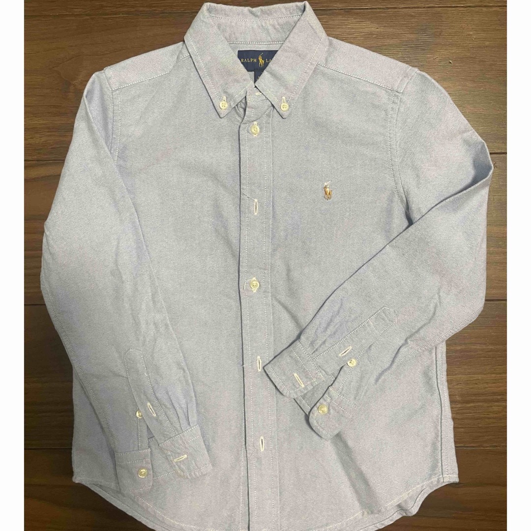 Ralph Lauren(ラルフローレン)のラルフローレン  キッズ　ボタンダウンシャツ キッズ/ベビー/マタニティのキッズ服男の子用(90cm~)(Tシャツ/カットソー)の商品写真