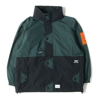 ダブルタップス(W)taps)のWTAPS ダブルタップス ジャケット サイズ:S 20SS HELLY HANSEN ヘリーハンセン クルージング ジャケット BOW JACKET グリーン ブラック アウター ブルゾン コート コラボ【メンズ】【中古】【美品】(その他)