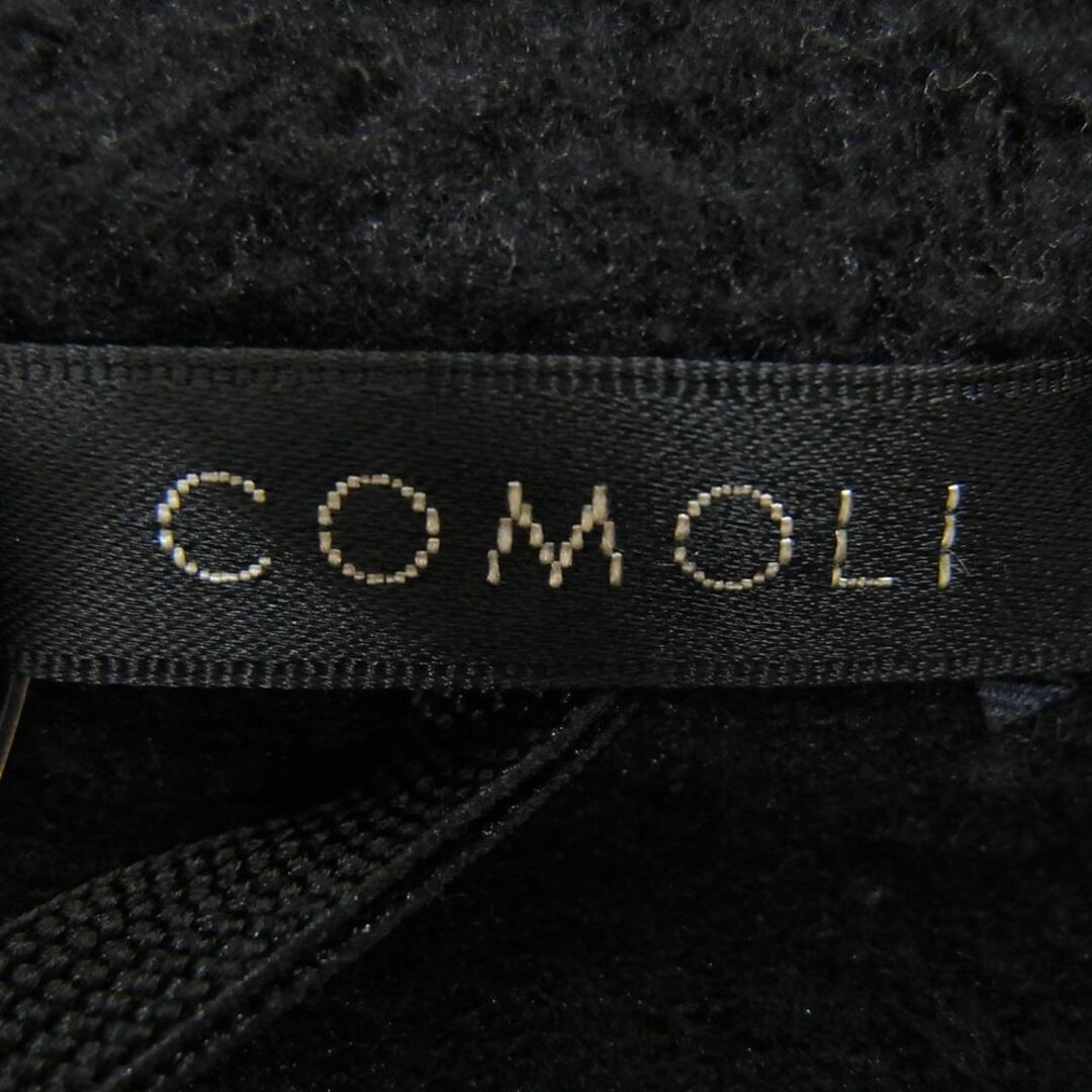 COMOLI(コモリ)のCOMOLI コモリ 21AW U03-05011 ジップアップ 日本製 シルク フリース ベスト ネイビー系 3【中古】 メンズのトップス(ベスト)の商品写真