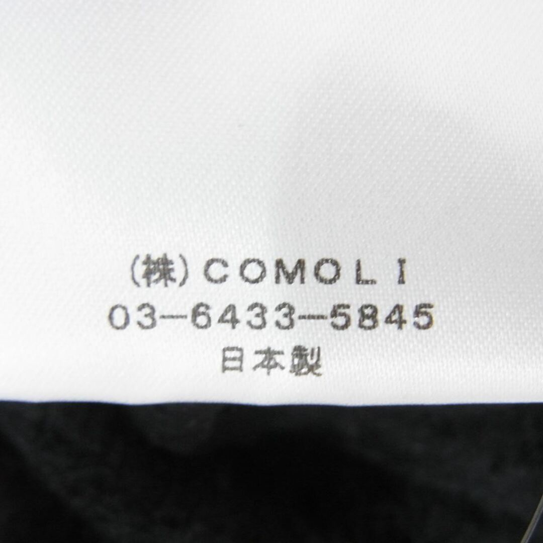 COMOLI(コモリ)のCOMOLI コモリ 21AW U03-05011 ジップアップ 日本製 シルク フリース ベスト ネイビー系 3【中古】 メンズのトップス(ベスト)の商品写真