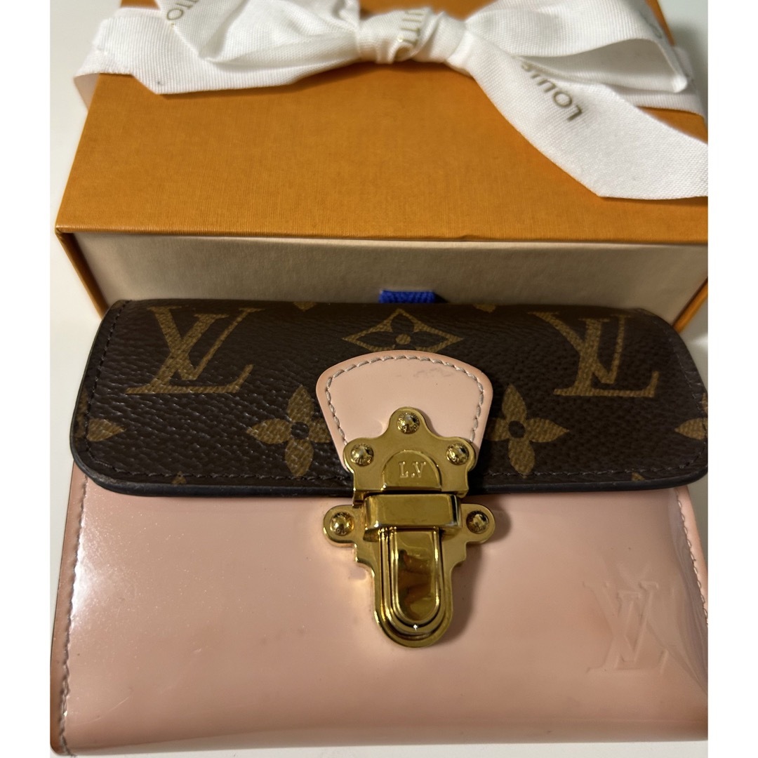 LOUIS VUITTON 財布 ３つ折り ローズバレリーヌ ピンク