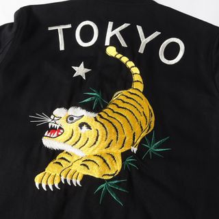 WACKO MARIA ワコマリア ジャケット サイズ:M タイガー リバーシブル ベトジャン スーベニアジャケット VIETNAM JACKET ブラック 黒 アウター ブルゾン 【メンズ】【美品】