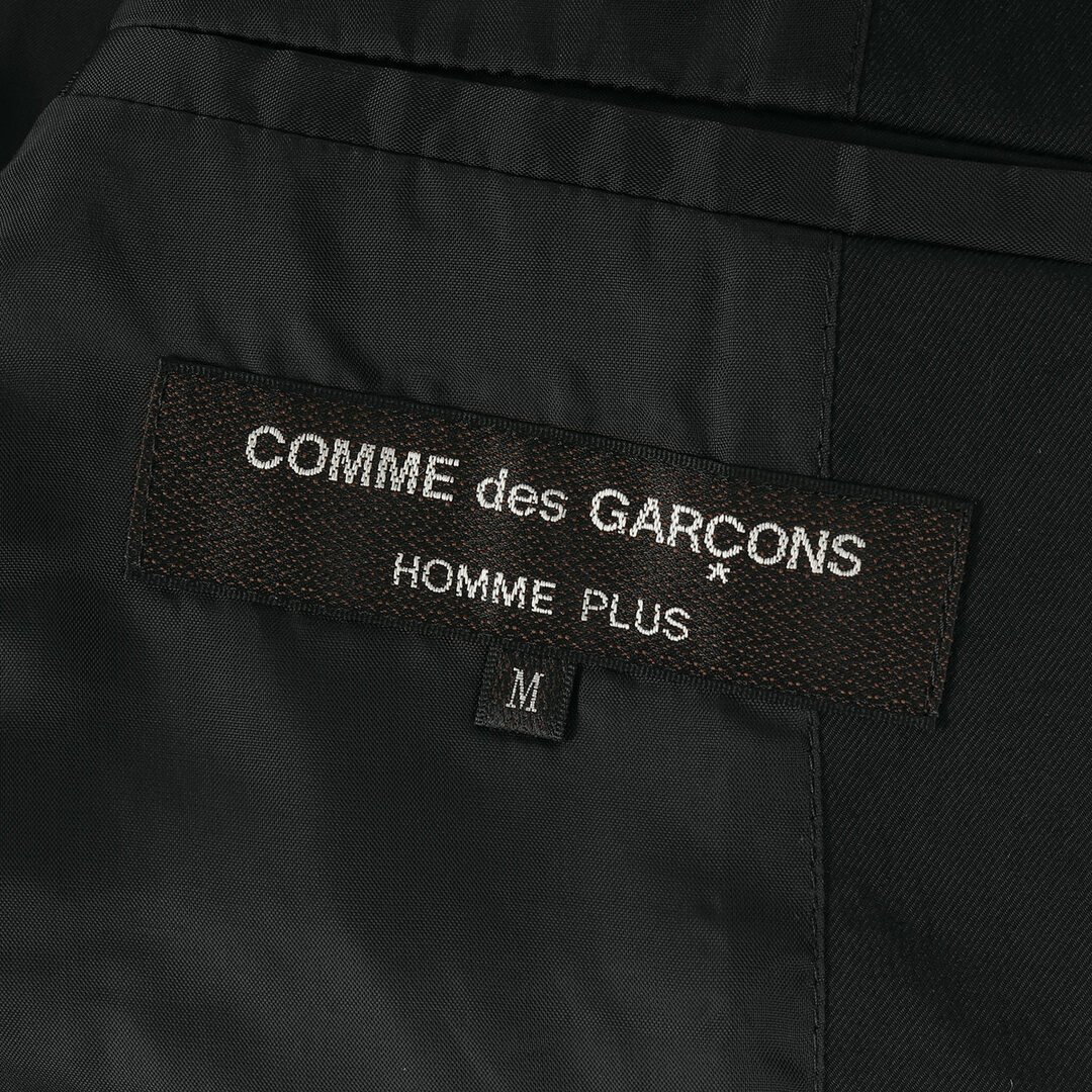 COMME des GARCONS(コムデギャルソン)のCOMME des GARCONS コムデギャルソン ジャケット サイズ:M 22AW ボタンレス ショールカラー ストレッチナイロン テーラード ジャケット PJ-J062 変型 HOMME PLUS オムプリュス ブラック 黒 日本製 アウター ブルゾン コート【メンズ】 メンズのジャケット/アウター(テーラードジャケット)の商品写真