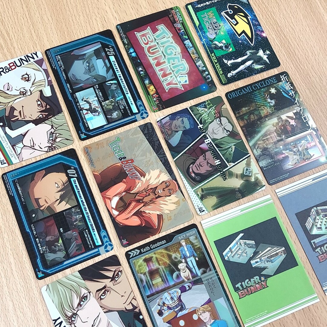 TIGER&BUNNY タイバニ トレカ まとめ売り トレーディングカード 美品