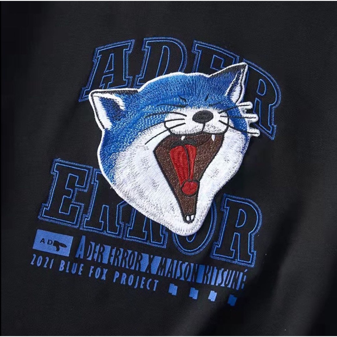 ADER ERROR 半袖Tシャツ ブラック A2サイズ Mサイズ - Tシャツ