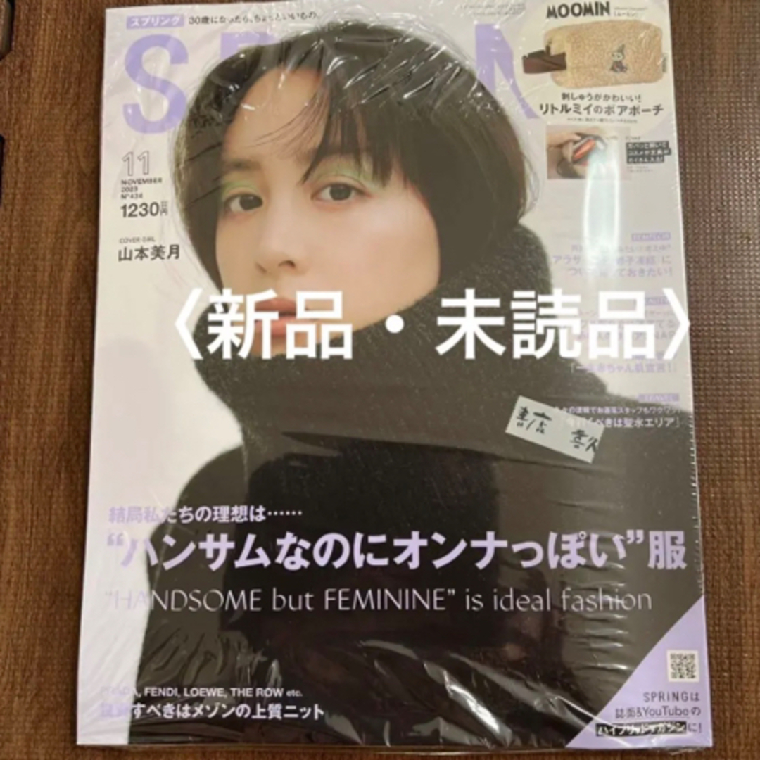 SPRiNG 11月号　雑誌のみ エンタメ/ホビーの雑誌(ファッション)の商品写真