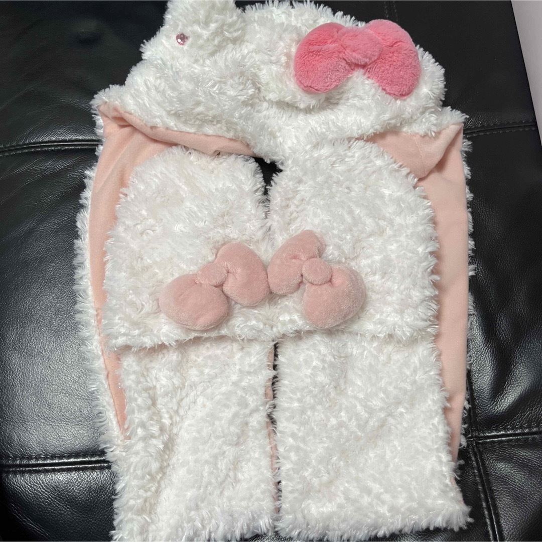 USJ - ユニバ♡キティちゃん♡帽子マフラーの通販 by co's shop USJ - ユニバ♡キティちゃん♡帽子マフラーの通販 by co's shop