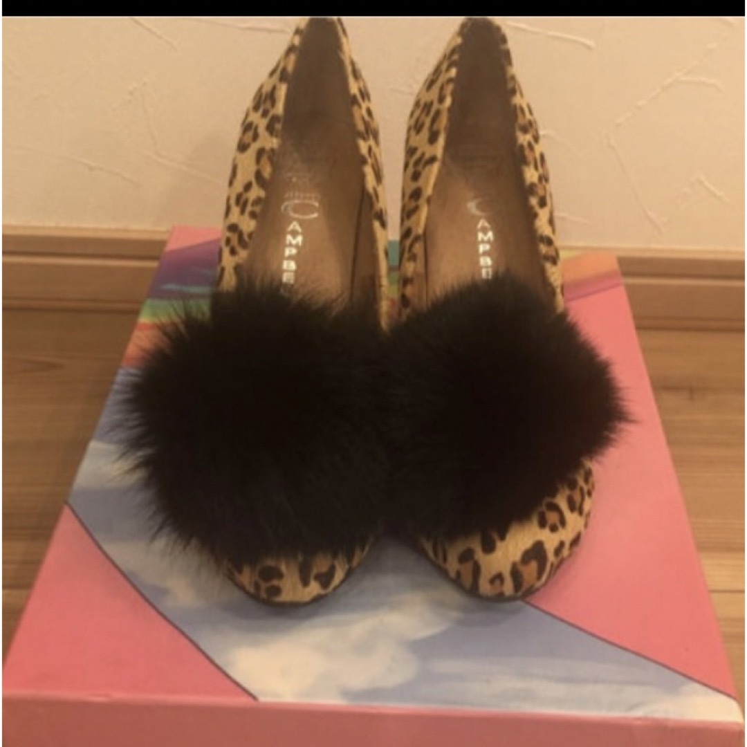 JEFFREY CAMPBELL - 新品未使用品 ハラコレオパード柄パンプスの通販