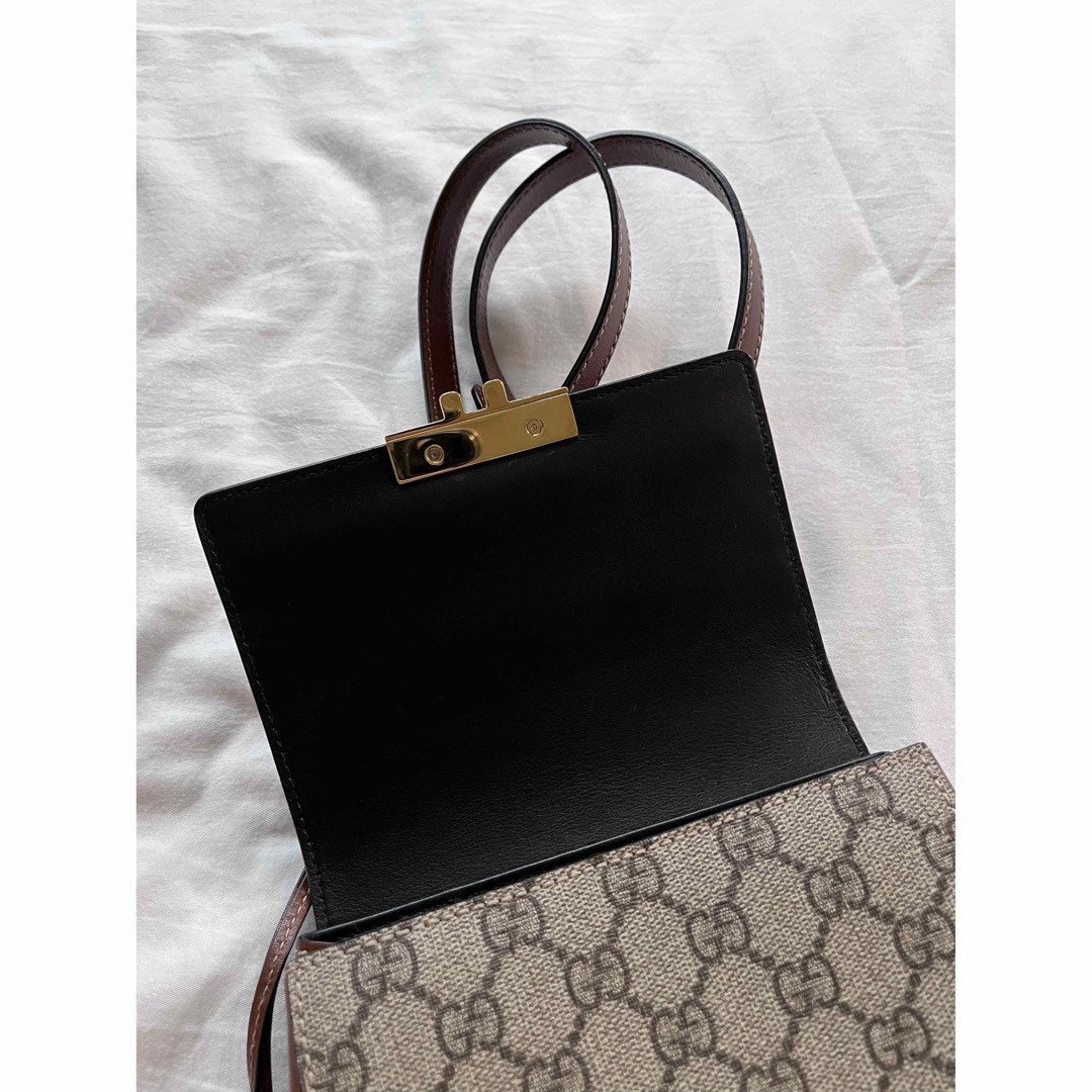 Gucci(グッチ)のGUCCI/バックパック/パドロック/GGスプリーム レディースのバッグ(リュック/バックパック)の商品写真