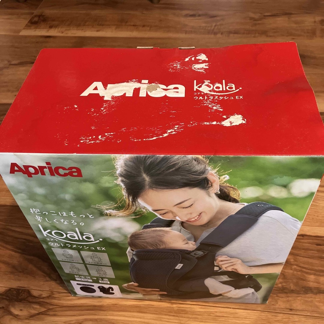 Aprica(アップリカ)のたけ様専用　アップリカ　コアラウルトラメッシュEX ネイビー キッズ/ベビー/マタニティの外出/移動用品(抱っこひも/おんぶひも)の商品写真