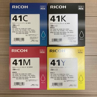 リコー(RICOH)のRICOH 純正SGカートリッジ　4色セット(PC周辺機器)