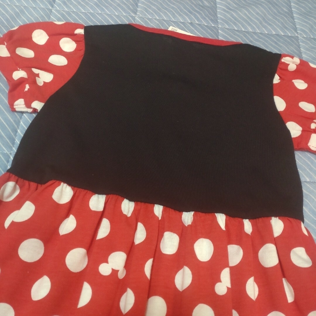 Disney(ディズニー)のミニー ワンピース 新品 女の子 100 キッズ/ベビー/マタニティのキッズ服女の子用(90cm~)(ワンピース)の商品写真