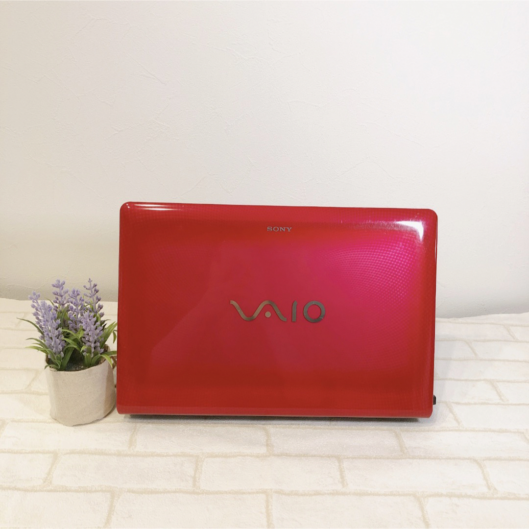 VAIO(バイオ)の1台限定 VAIO❤️ 1TB✨ 可愛いピンクのノートパソコン  カメラ 初心者 スマホ/家電/カメラのPC/タブレット(ノートPC)の商品写真