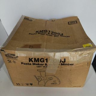 デロンギ(DeLonghi)の【美品】デロンギ 電動パスタメーカー&スーパーミンサー KMG1200J(調理機器)