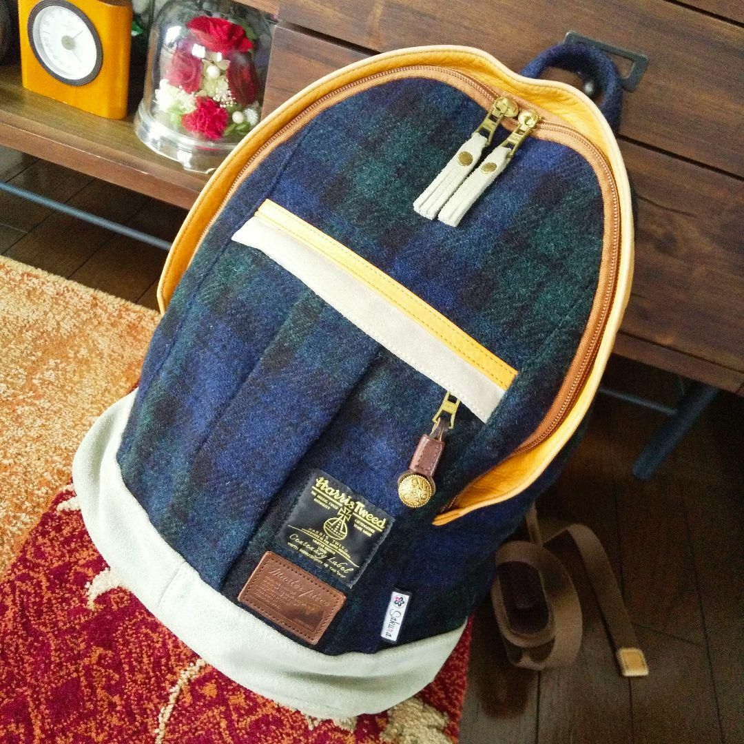 マスターピース master peace リュック harris tweed-